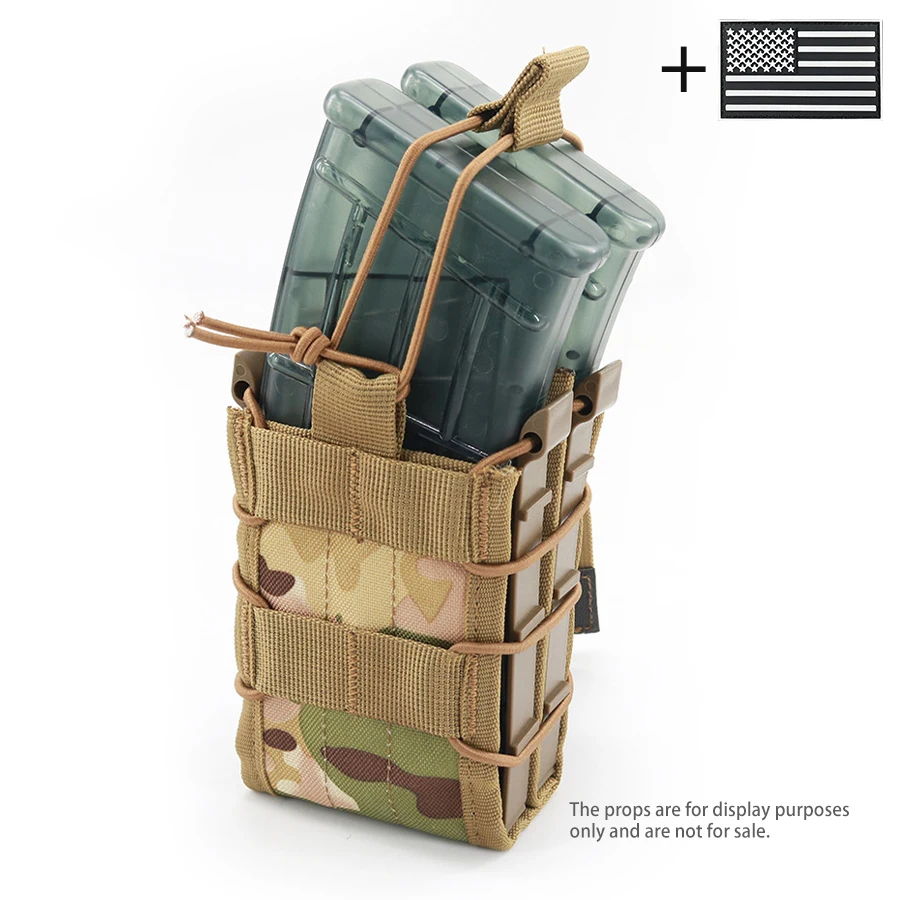 Bolsa táctica MOLLE para herramientas doble compartimento - imagen 4