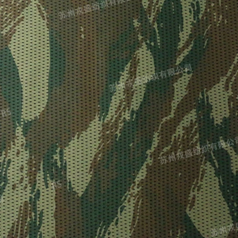 Tela de camuflaje táctica malla ligera AOR2 transpirable resistente - imagen 3