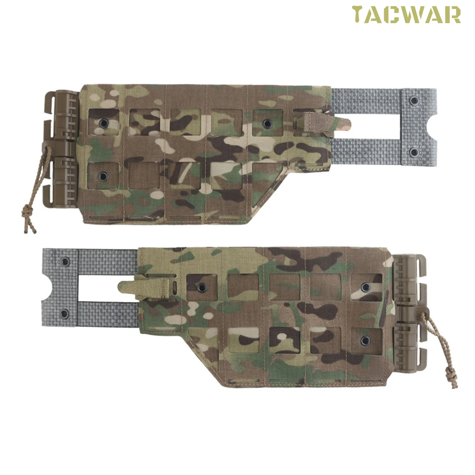 Cummerbund táctico portaplacas con panel lateral de liberación rápida