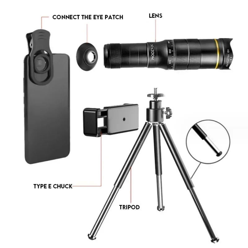 Telescopio monocular profesional de observación con trípode - imagen 5