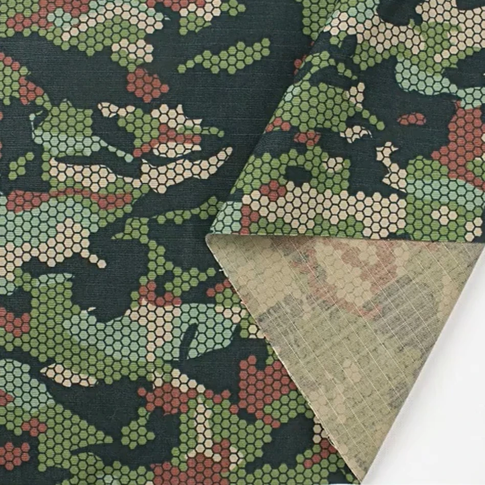 Aplicación del tejido de camuflaje en proyectos textiles