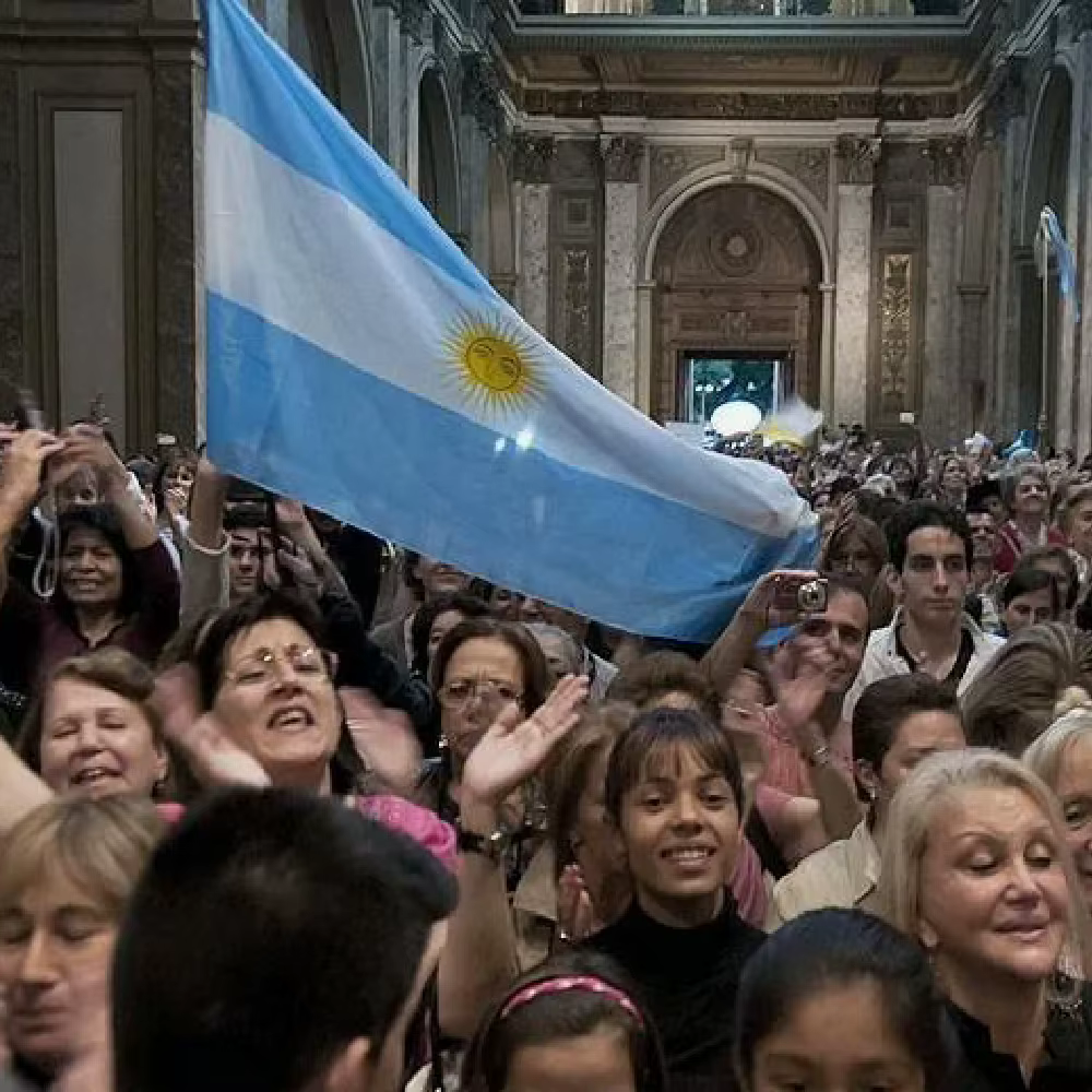 Bandera de Argentina para decoración y coleccionismo