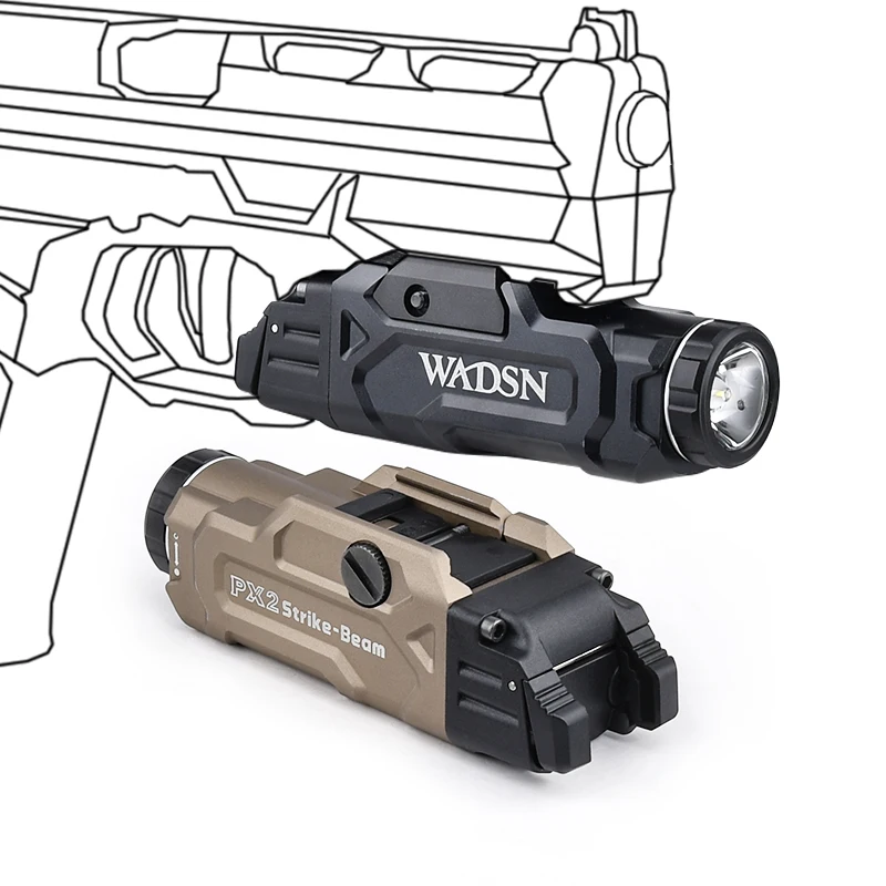 WADSN linterna táctica pistola LED blanca CNC estroboscópica - imagen 2