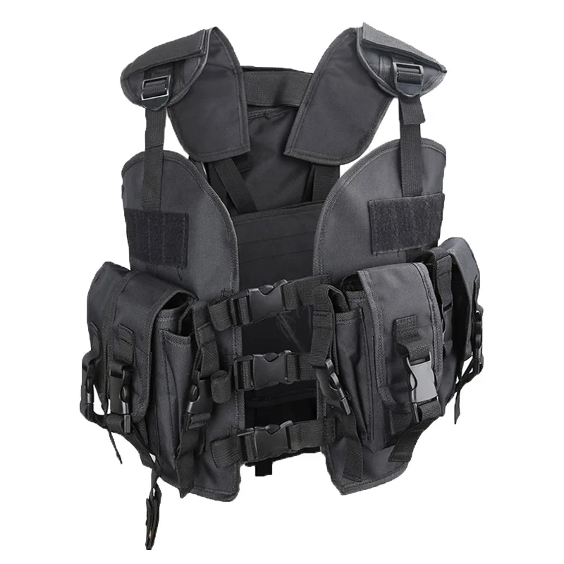Chaleco táctico camuflaje con bolsa de agua - Airsoft y al aire libre - imagen 4