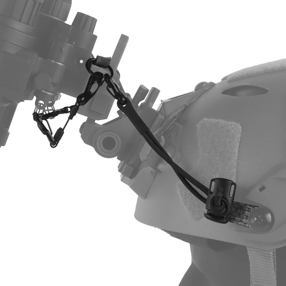 Correa táctica elástica de retención Tipo H para casco visión nocturna - imagen 3
