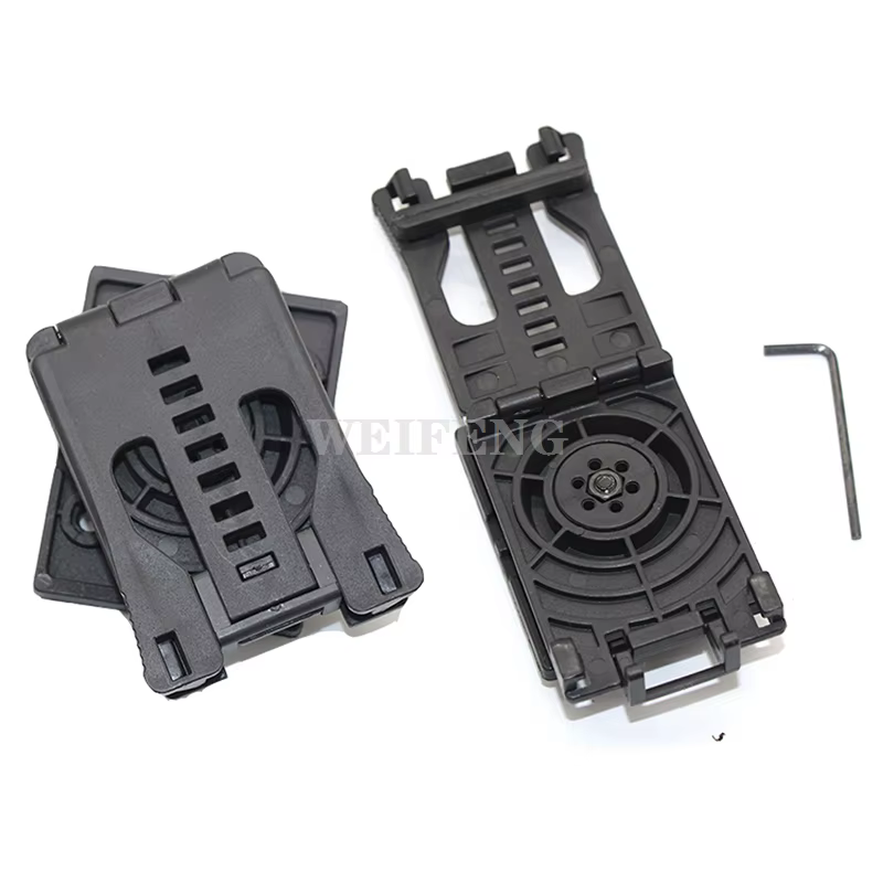 Funda táctica Kydex 360° pistolera con plataforma MOLLE