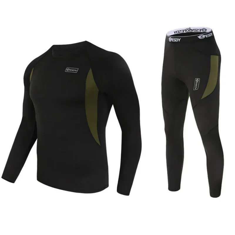 Ropa interior térmica para hombre: forro polar y compresión S-3XL - imagen 5
