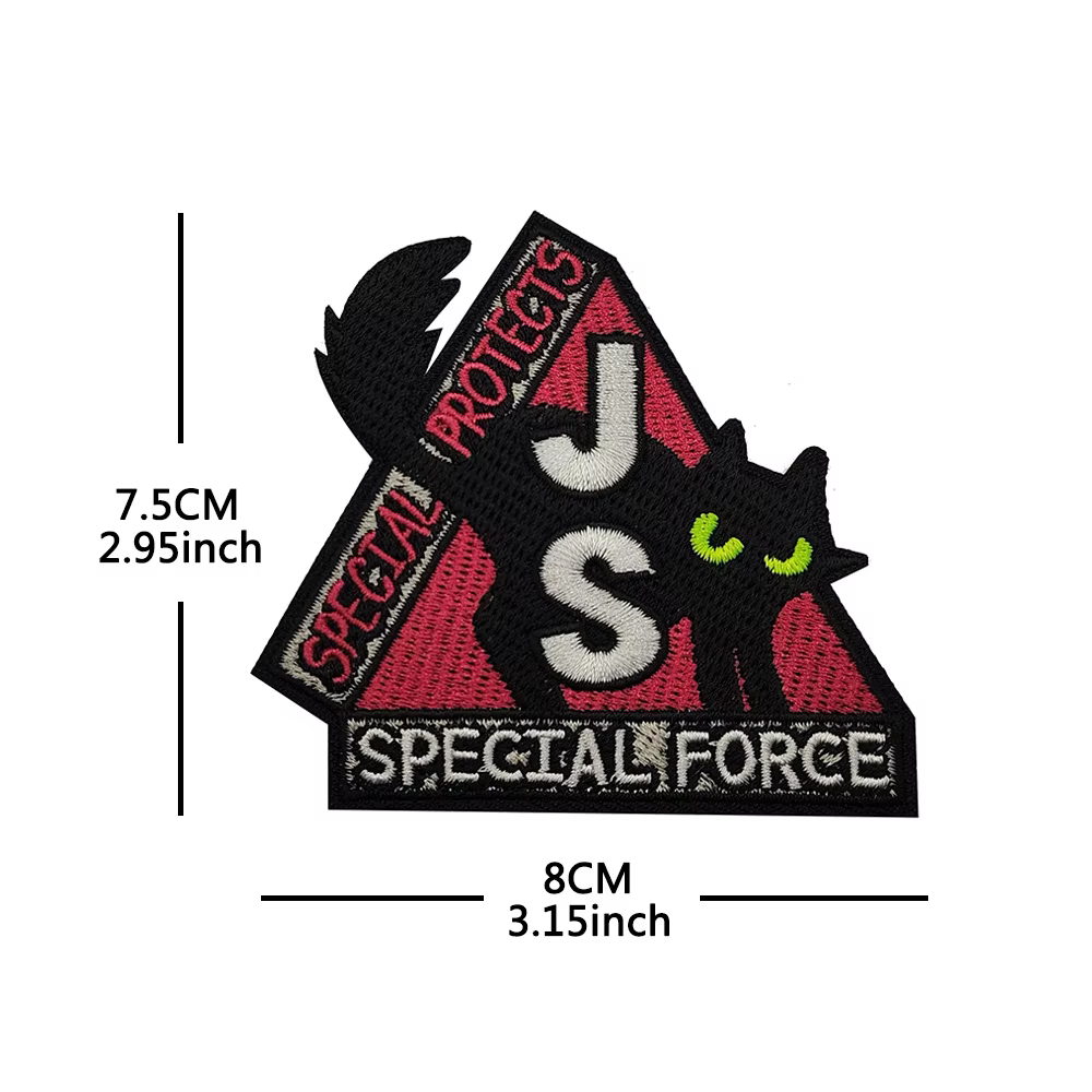 Parche táctico Delta Force insigne bordada para chaleco MOLLE