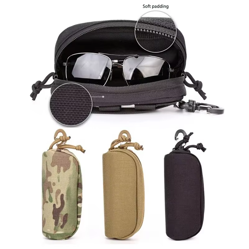 Estuche táctico con sistema Molle y cremallera