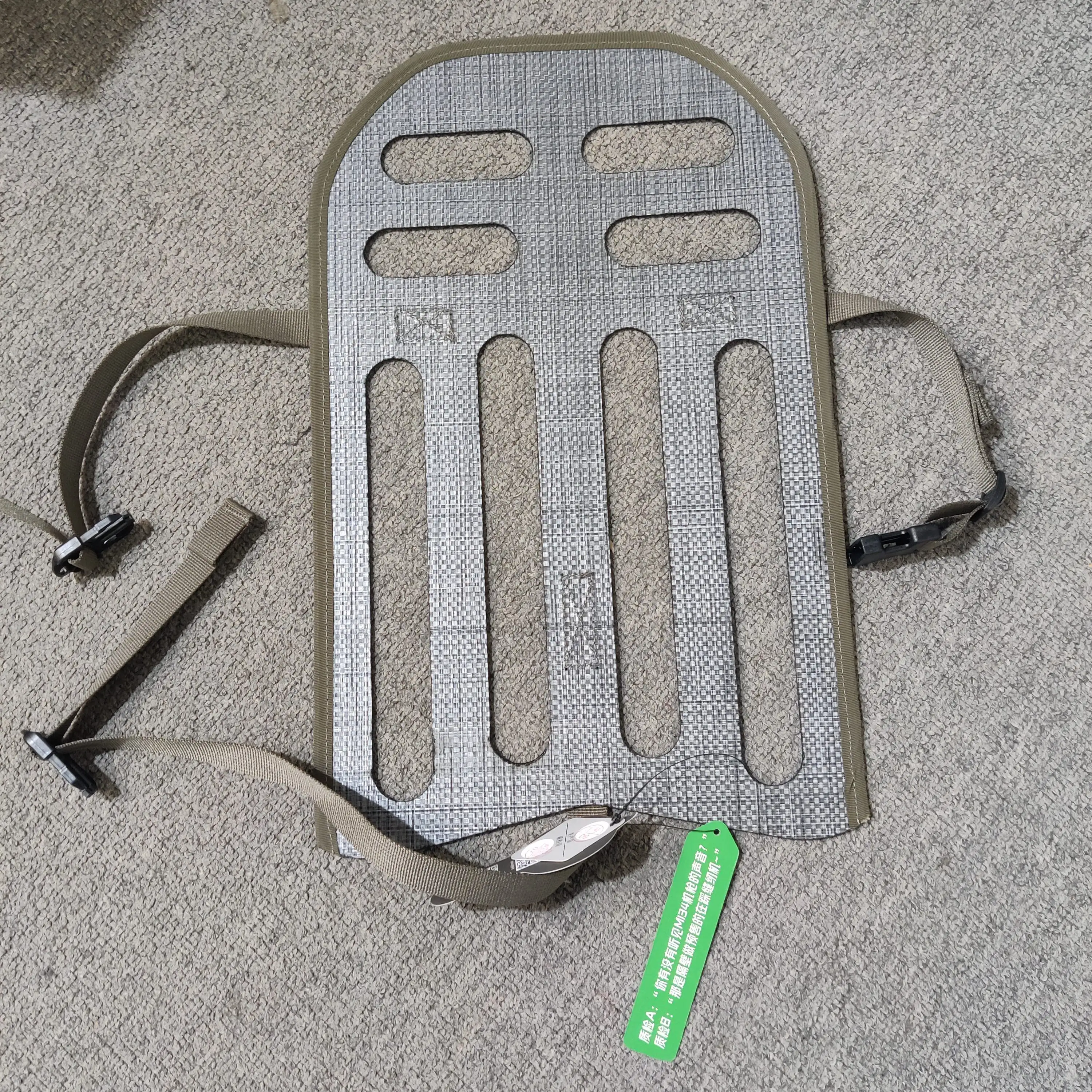 Placa soporte táctica en T para mochila AVS y chalecos - imagen 5