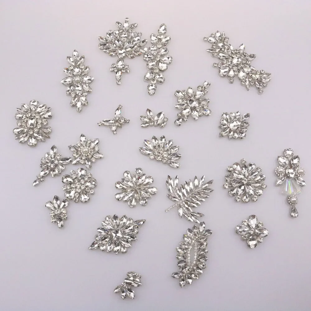 Parche táctico strass brillante termoadhesivo