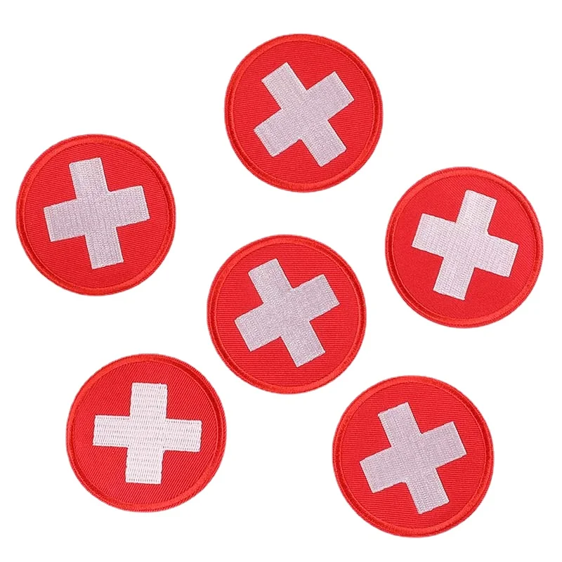 Parche termoadhesivo Cruz Roja bordado para planchar – Insignia - imagen 2