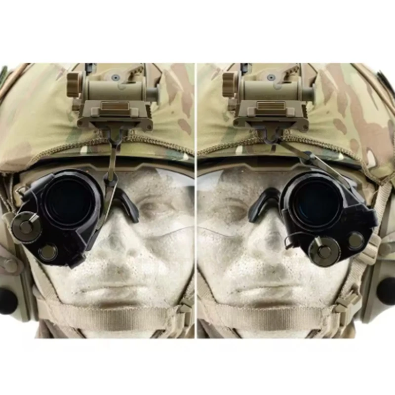 MAX14 Soporte PVS-14 J-ARM NVG abatible para casco metal ligero - imagen 5