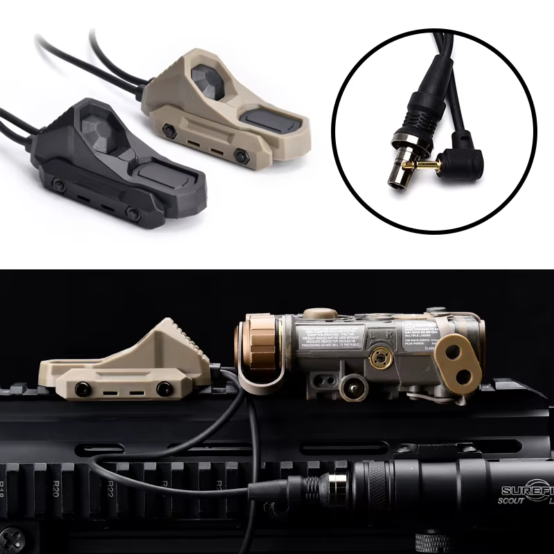 Linterna táctica AXON con láser – Compatible Picatinny y M-LOK - imagen 2