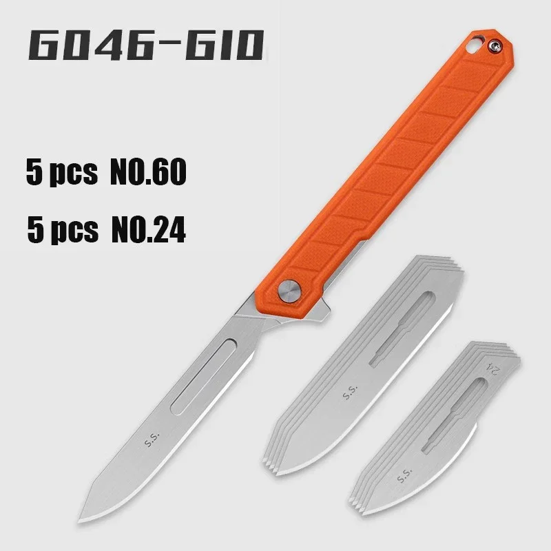 Hoja reemplazable del cuchillo artesanal