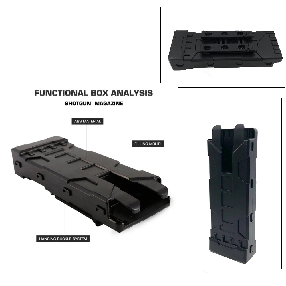 Funda táctica para cargador de pistola MOLLE con liberación rápida - imagen 3