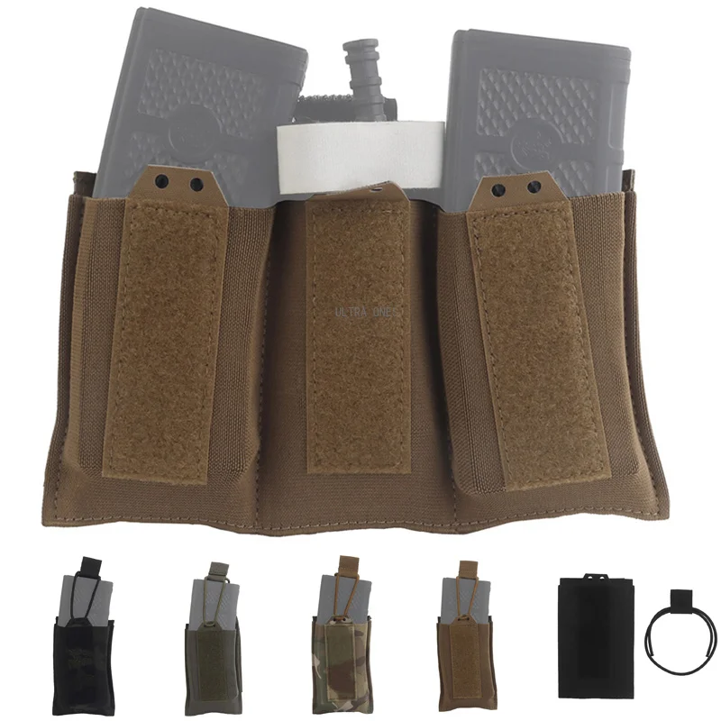 Portacargadores tácticos MOLLE bolsa elástica multiusos cargadores