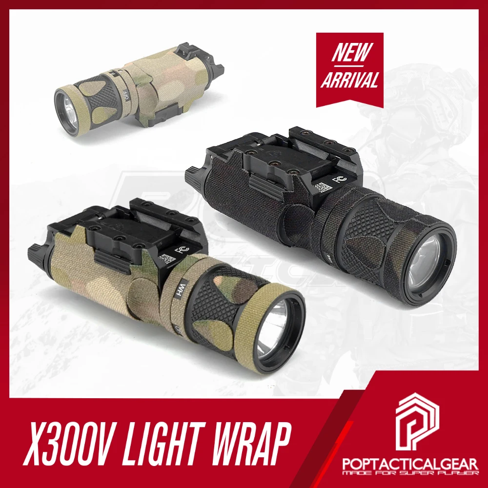 Vinylo adhesivo táctico SureFire X300V – Multicam Black Airsoft - imagen 4
