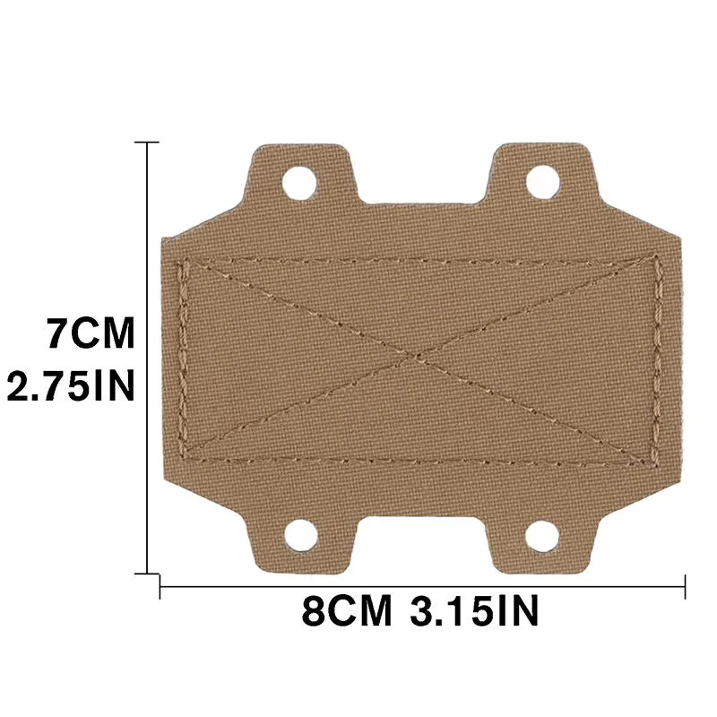 Adaptador MHA para cinturón táctico con portafunda modular MOLLE - imagen 2