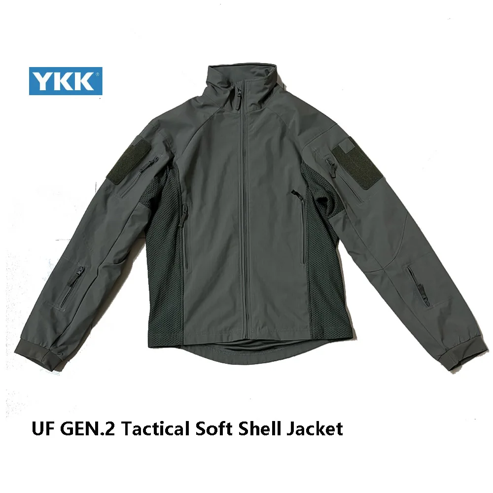 HMW UF FZ GEN.2 chaqueta táctica soft shell camuflaje Delta - imagen 3