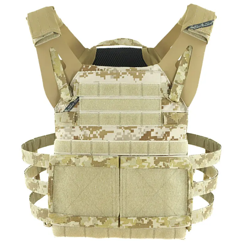 JPC 2,0 chaleco táctico portaplacas ligero MOLLE airsoft - imagen 5