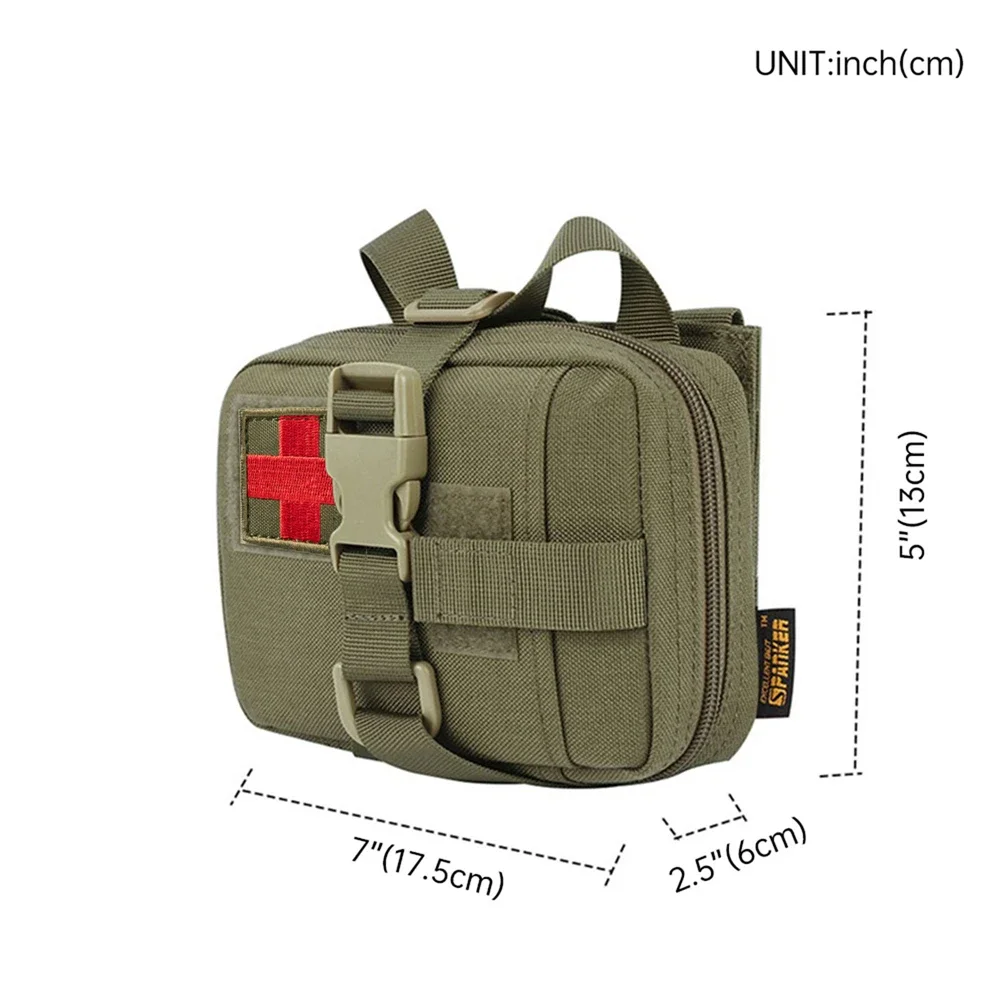 Bolsa médica táctica MOLLE para primeros auxilios - imagen 2
