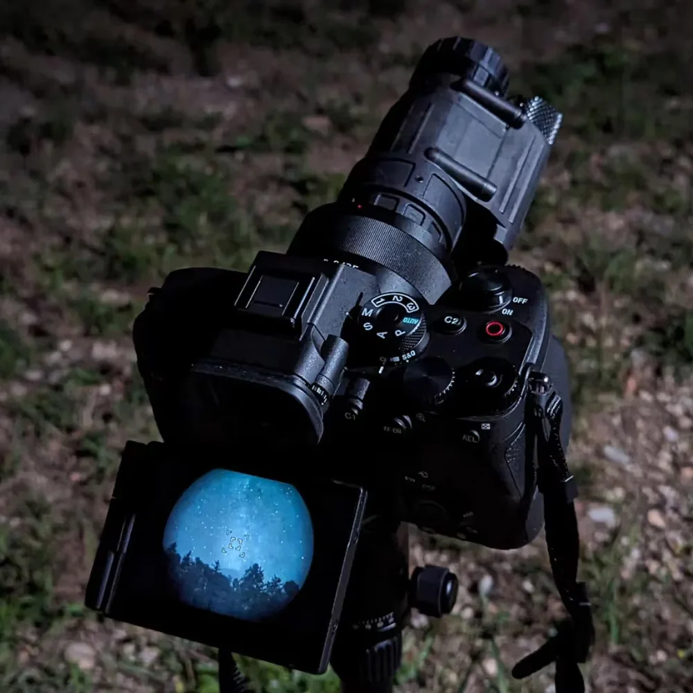 Anillo ocular PVS14 PVS31 adaptador cámaras DSLR – Visión nocturna - imagen 5