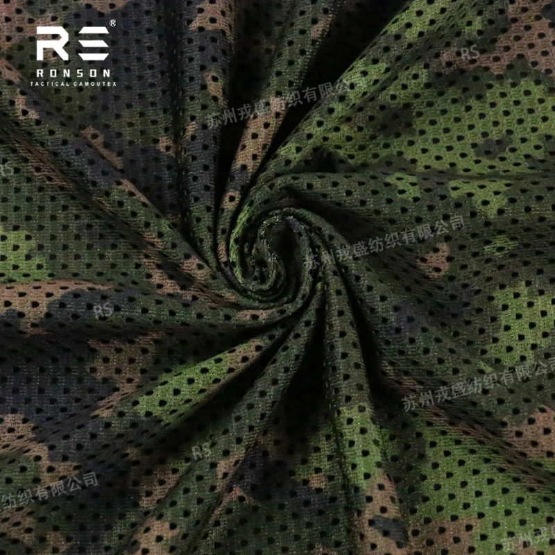 Tela camuflaje táctico tricot malla terreno finlandés - imagen 3