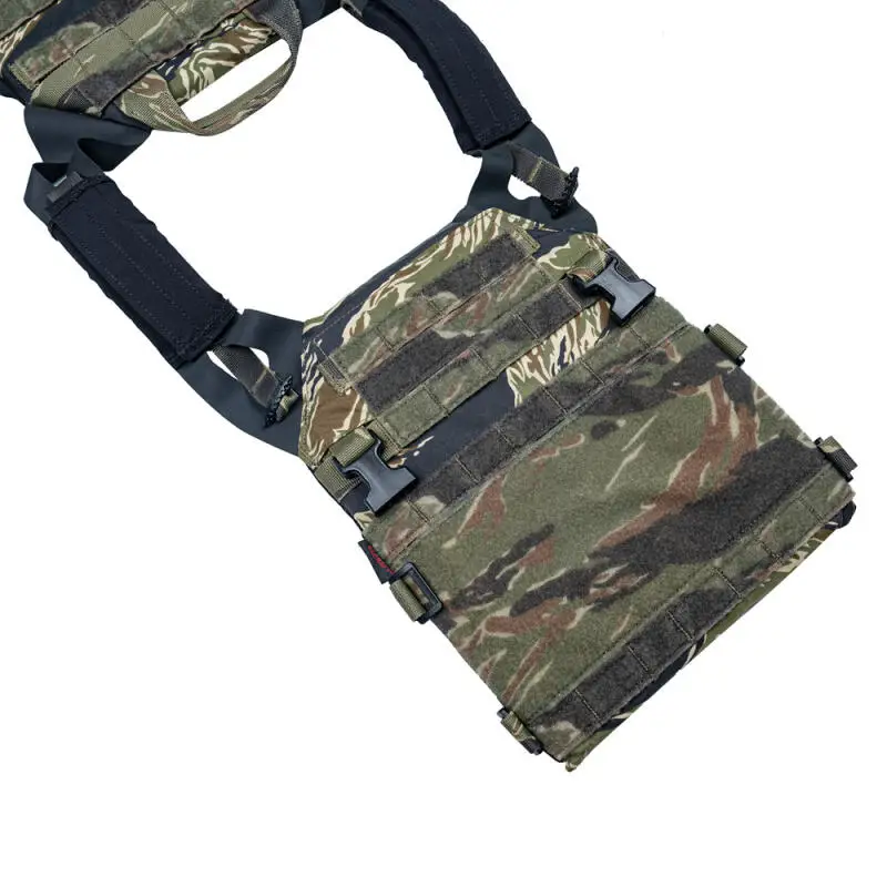 Chaleco táctico ligero JPC 2.0 MOLLE Tiger Spot con correa pecho