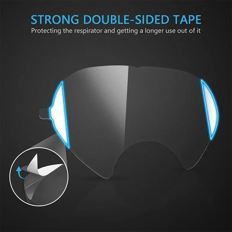 3M Película protectora antiarañazos visera para máscara de gas - imagen 2