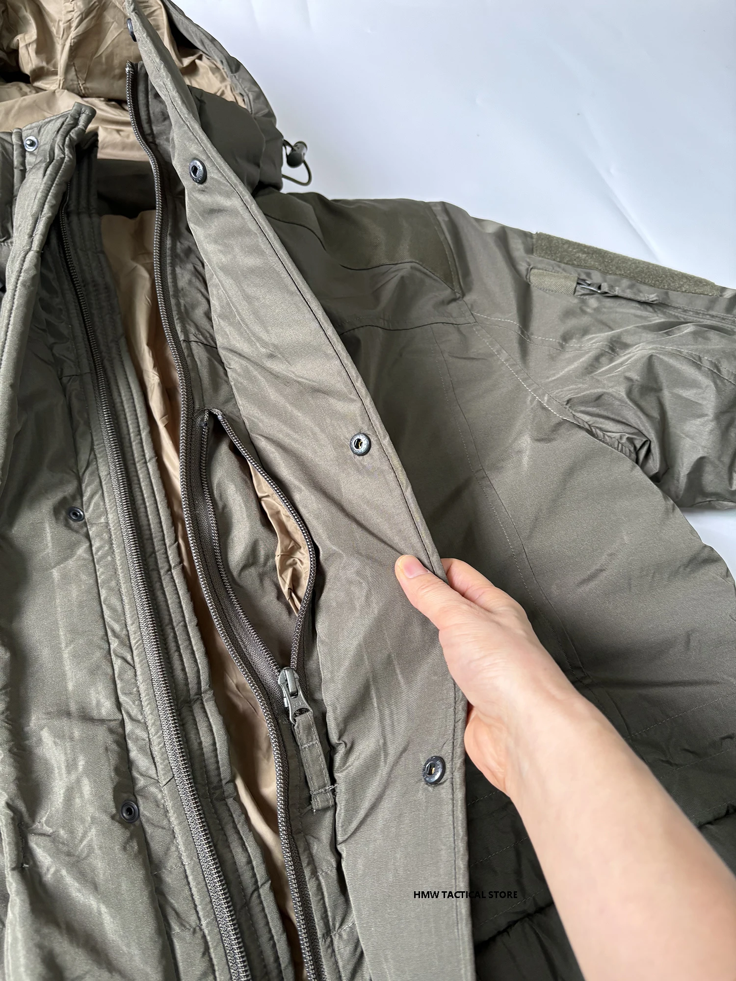 Chaqueta táctica de invierno algodón grueso anti frío aire libre - imagen 5