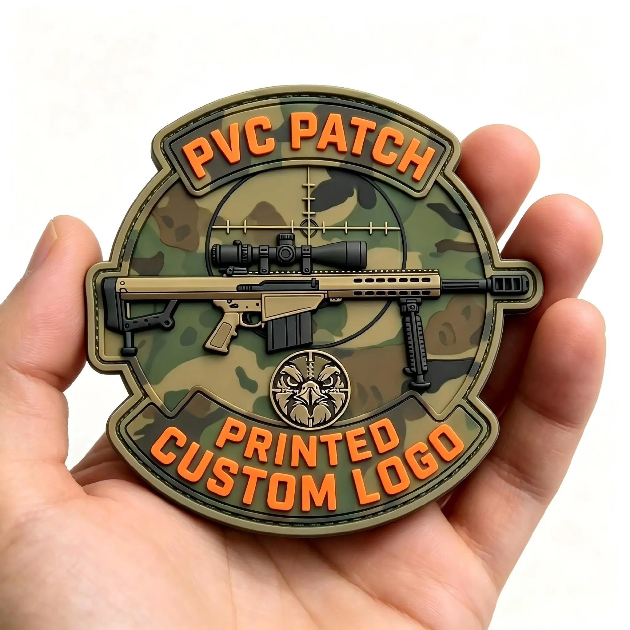 Parche táctico termoadhesivo para gorra bordado, PVC y nombre - imagen 4