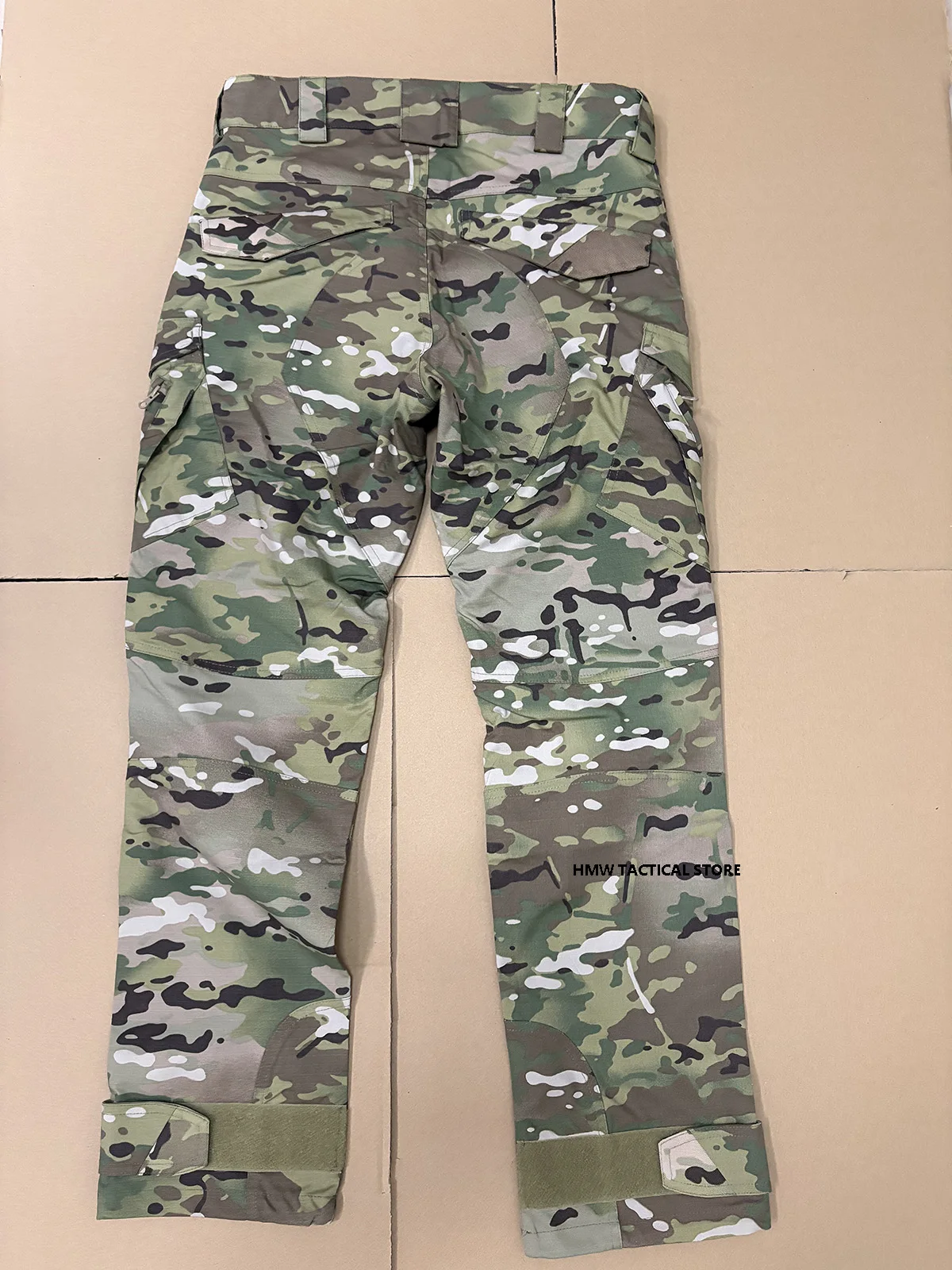Pantalón táctico elástico de corte recto para hombre