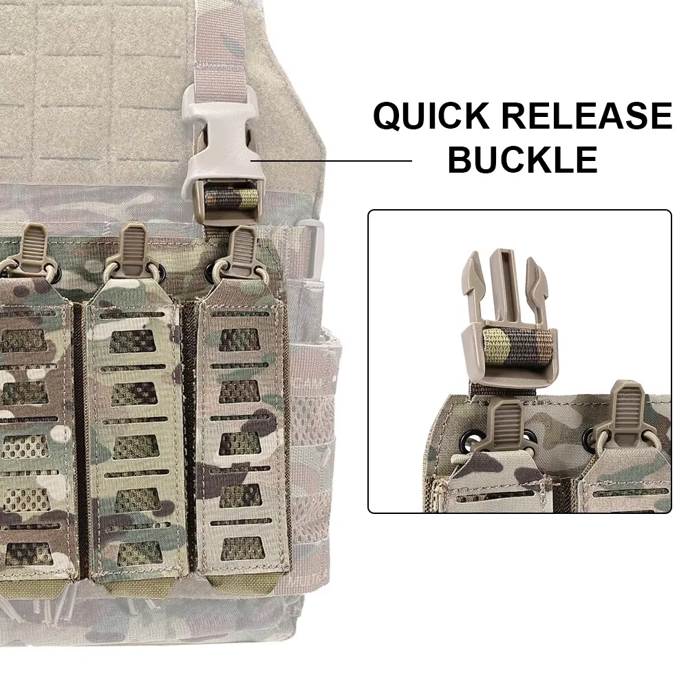 Bolsas tácticas revistas MP5 MP7 – Ganchos y retención elástica - imagen 3