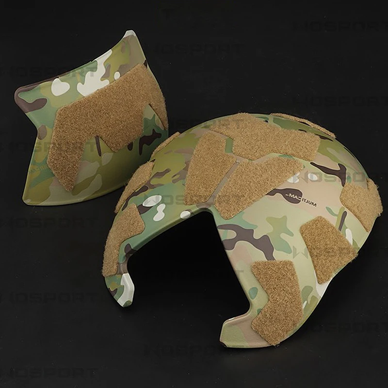 Protector casco táctico FAST de alta cobertura con cinta adhesiva - imagen 5