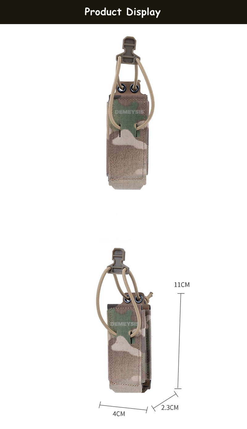 Funda de almacenamiento individual para cargadores y herramientas