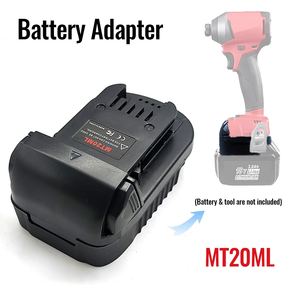Adaptador batería Makita a Milwaukee 18V – Convertidor herramientas - imagen 2