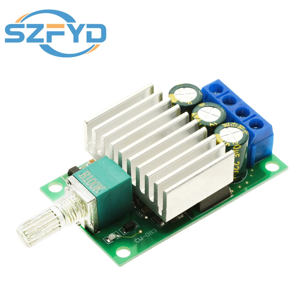 Controlador PWM motor DC 12-24V 10A para automatización táctica - imagen 5