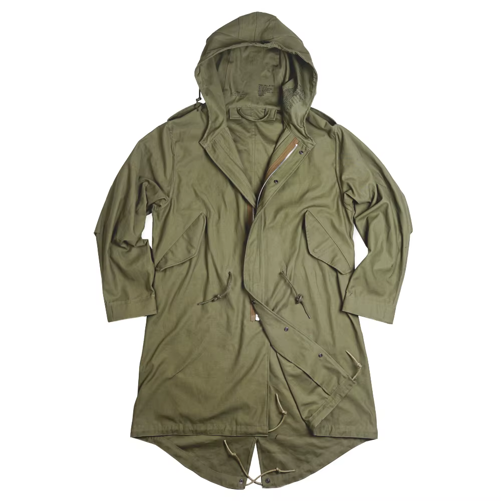 M51 Cazadora Cola de Pez Verde Militar Segunda Guerra Mundial Hombre - imagen 4