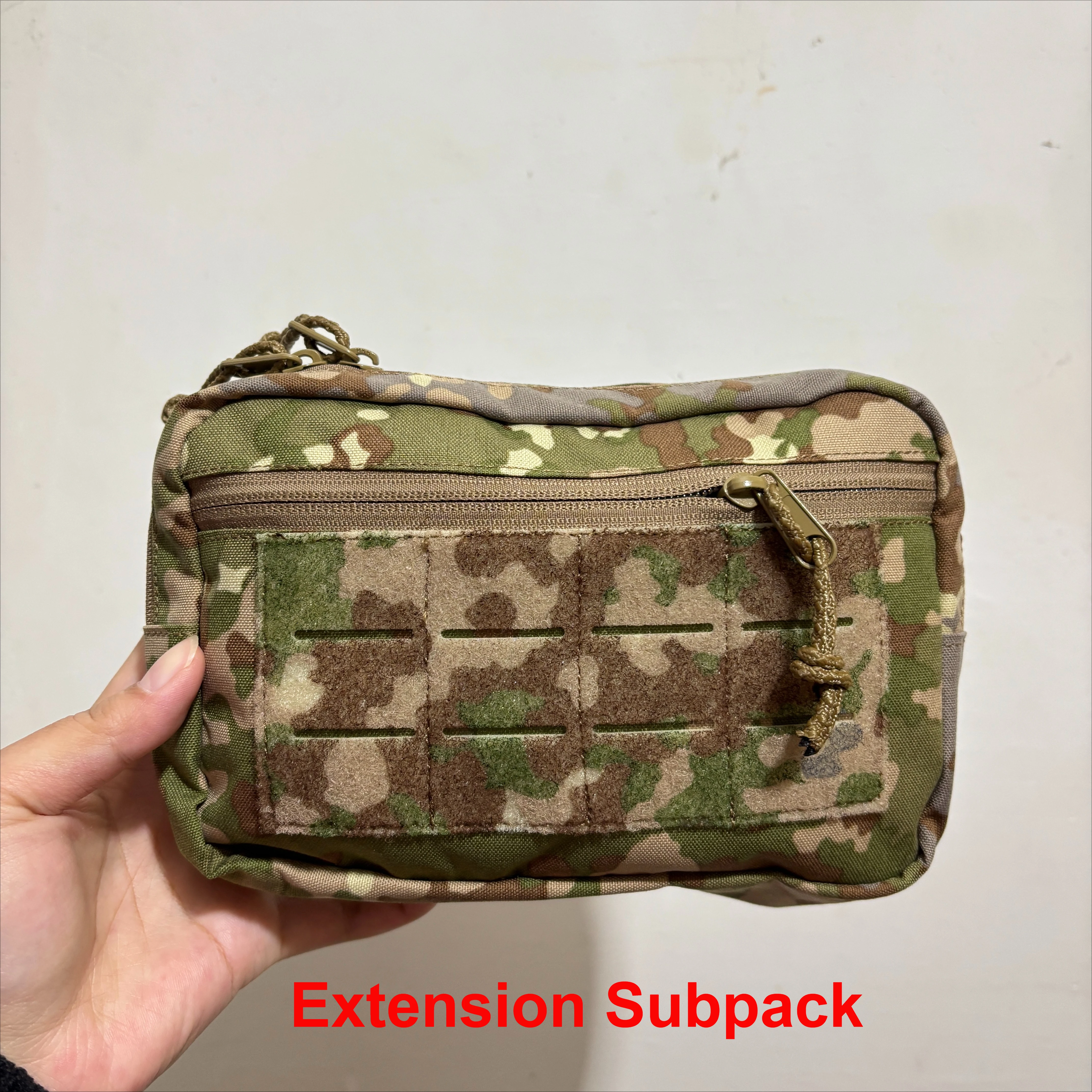 Bolsa táctica MOLLE plegable camuflaje alemán para todo terreno - imagen 2