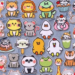Parche termoadhesivo bordado animales pequeños – para mochilas y jeans