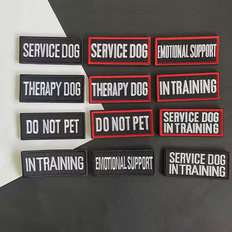 Parche MOLLE para perro de servicio – Bordado táctico profesional - imagen 4