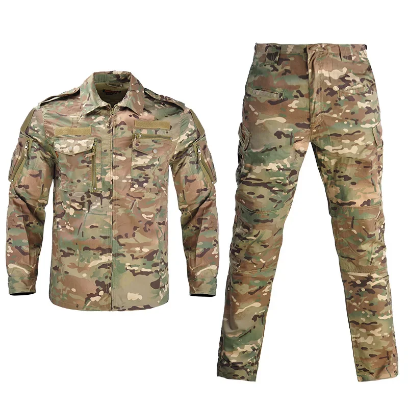 Uniforme táctico transpirable verano hombre MOLLE ripstop