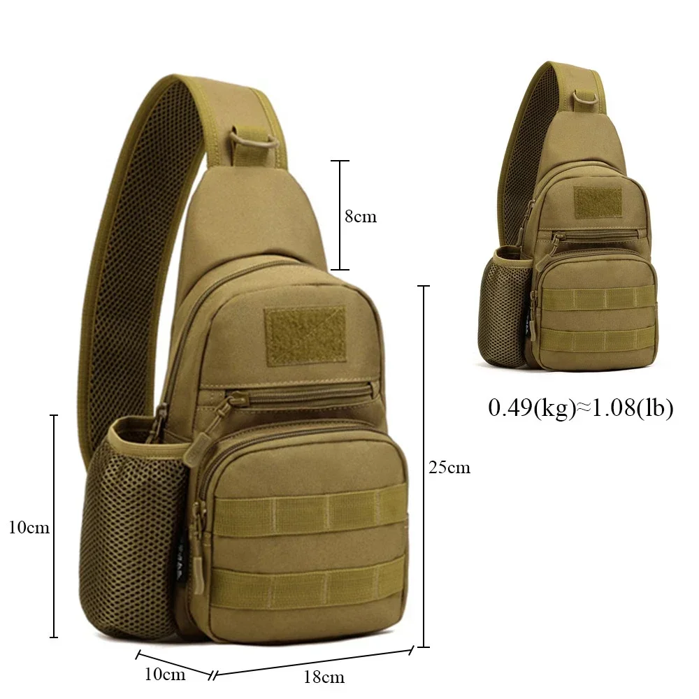 SINAIRSOFT bolsa táctica impermeable tipo bandolera para pecho - imagen 5