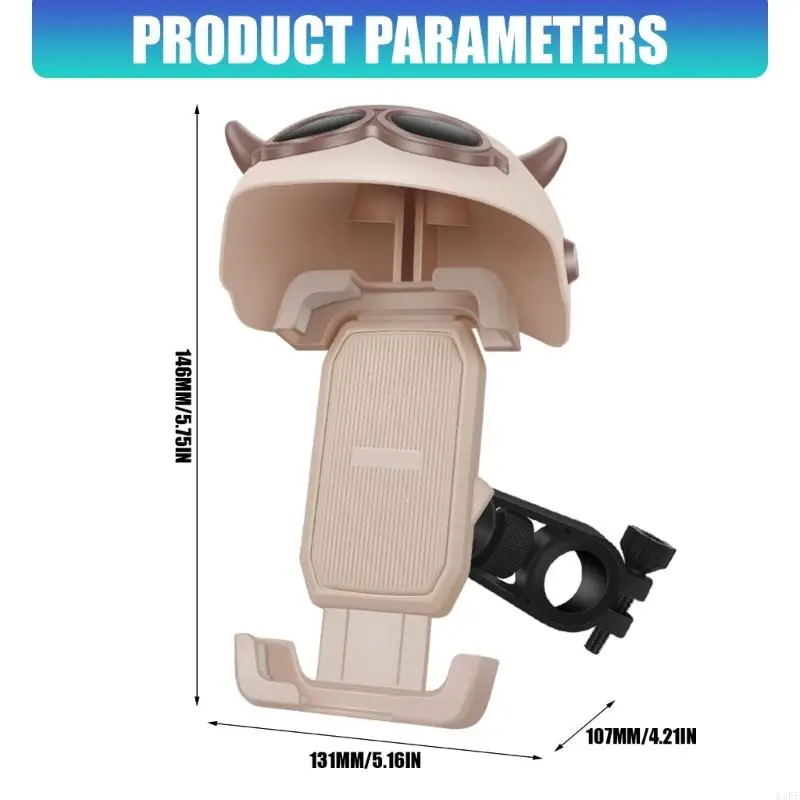 Soporte universal teléfono moto impermeable con funda lluvia - imagen 5