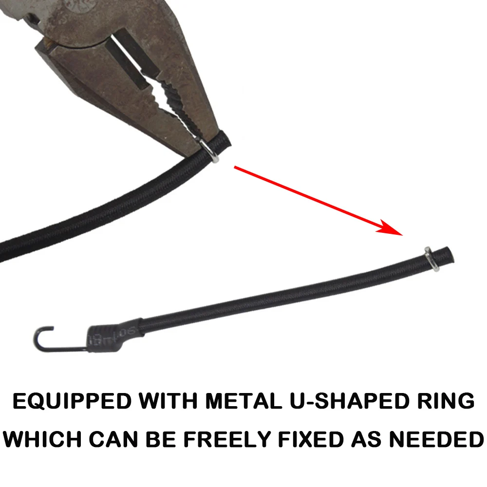 Cuerda nylon seguridad con anillo para casco táctico