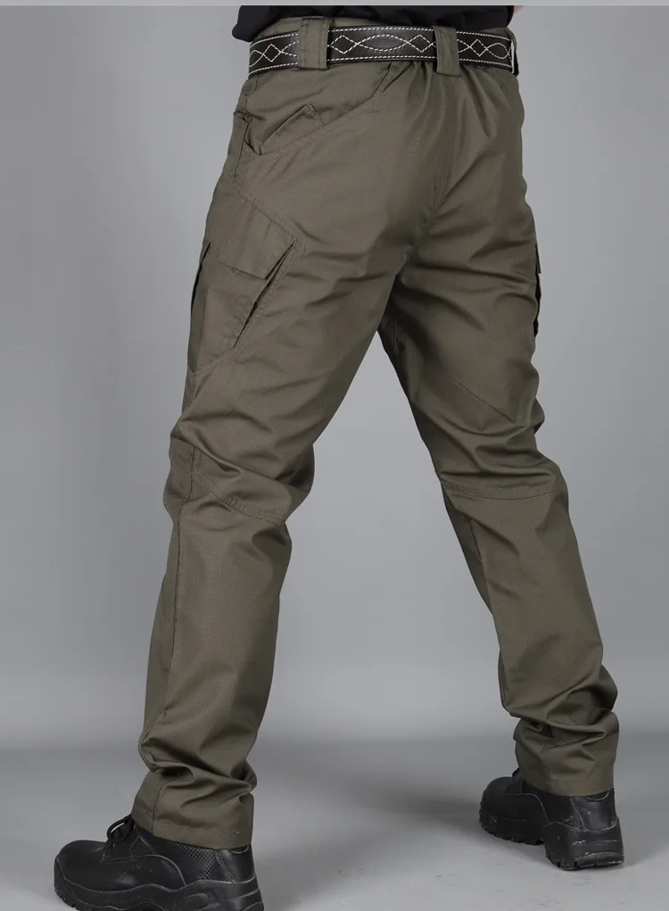 Pantalones cargo elásticos para hombre, senderismo y trabajo - imagen 2