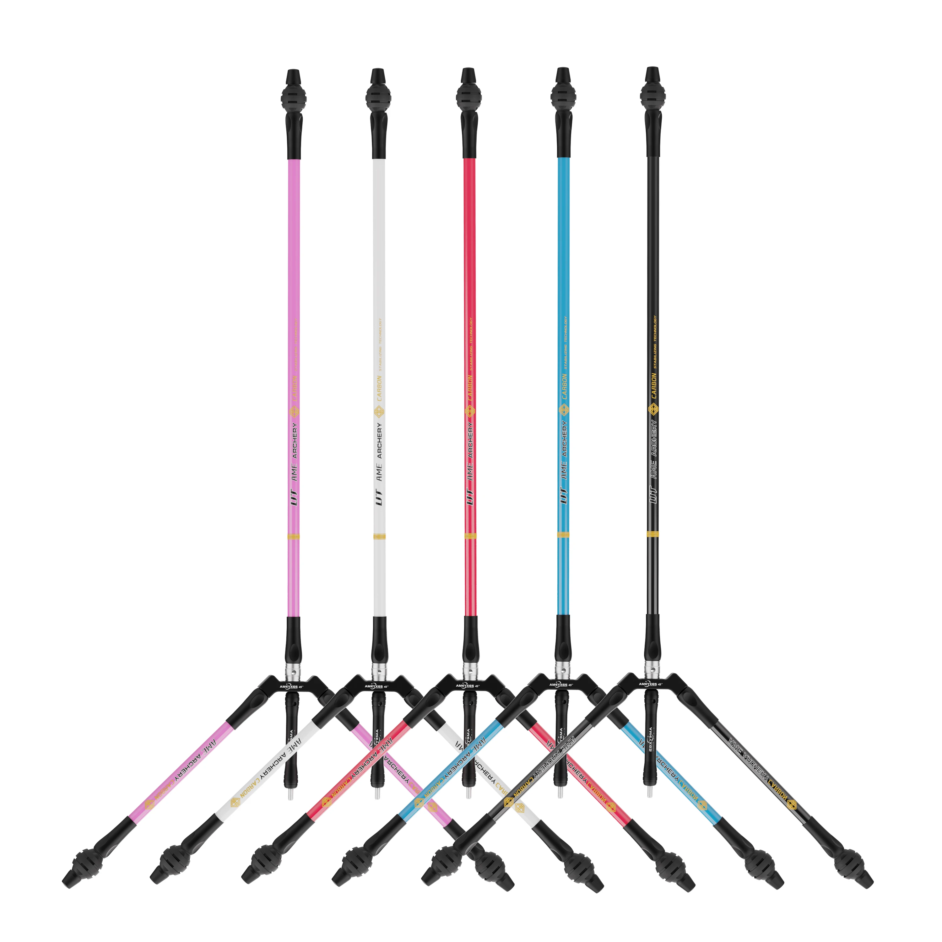 Barra de equilibrio V-bar amortiguador para arco recurvo y compuesto - imagen 3