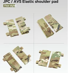 Almohadillas de hombros tácticas elásticas para chaleco AVS JPC