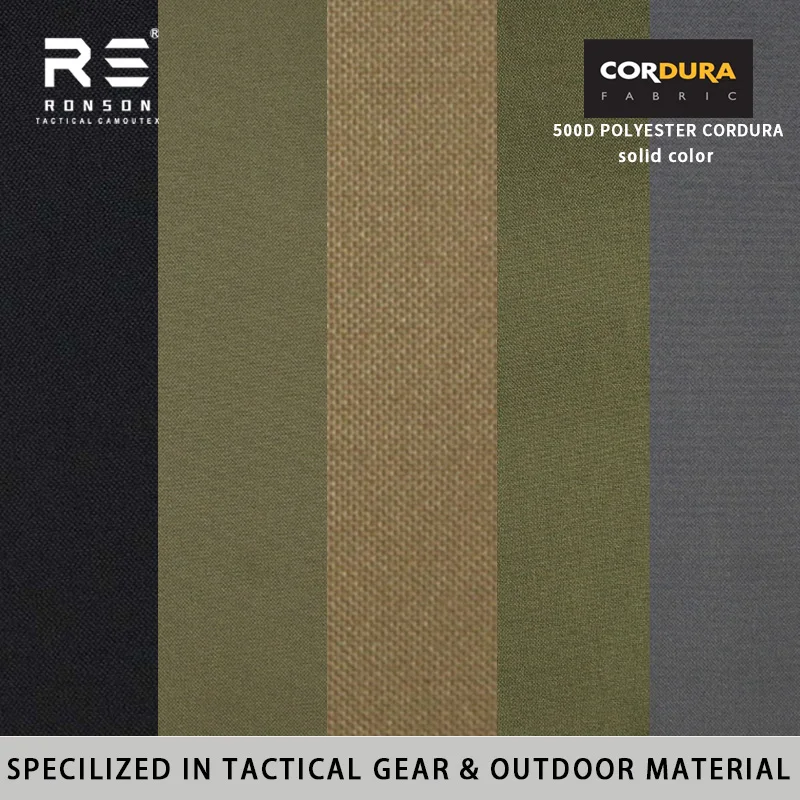 Ronsontex tela Cordura impermeable verde oliva táctica al aire libre - imagen 3